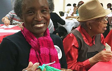 Volunteer at Senior's Luncheon